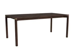 Eettafel Arun Espresso Oil 95x180cm - Giga Living