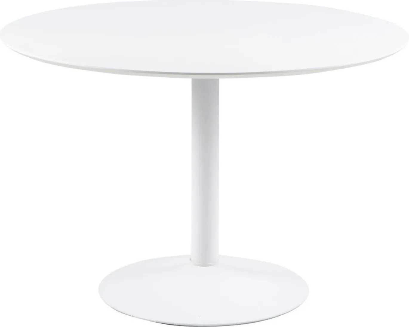 Eettafel Aurora MDF Wit Ø110cm - Giga Living