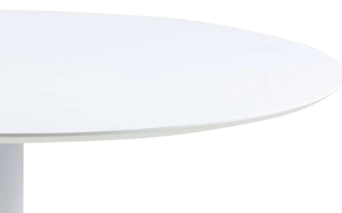 Eettafel Aurora MDF Wit Ø110cm - Giga Living