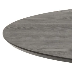 Eettafel Aurora MDF Zwart Ø110cm - Giga Living
