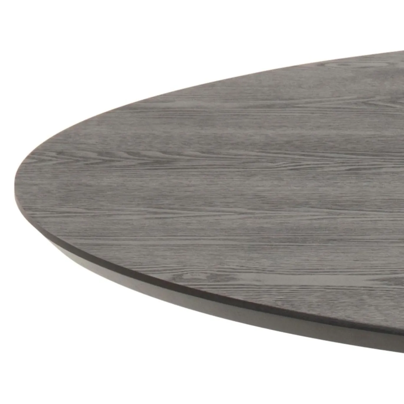 Eettafel Aurora MDF Zwart Ø110cm - Giga Living