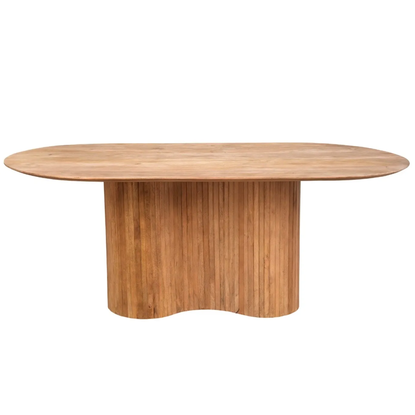 Eettafel Ava Ovaal Naturel 200cm - Giga Meubel
