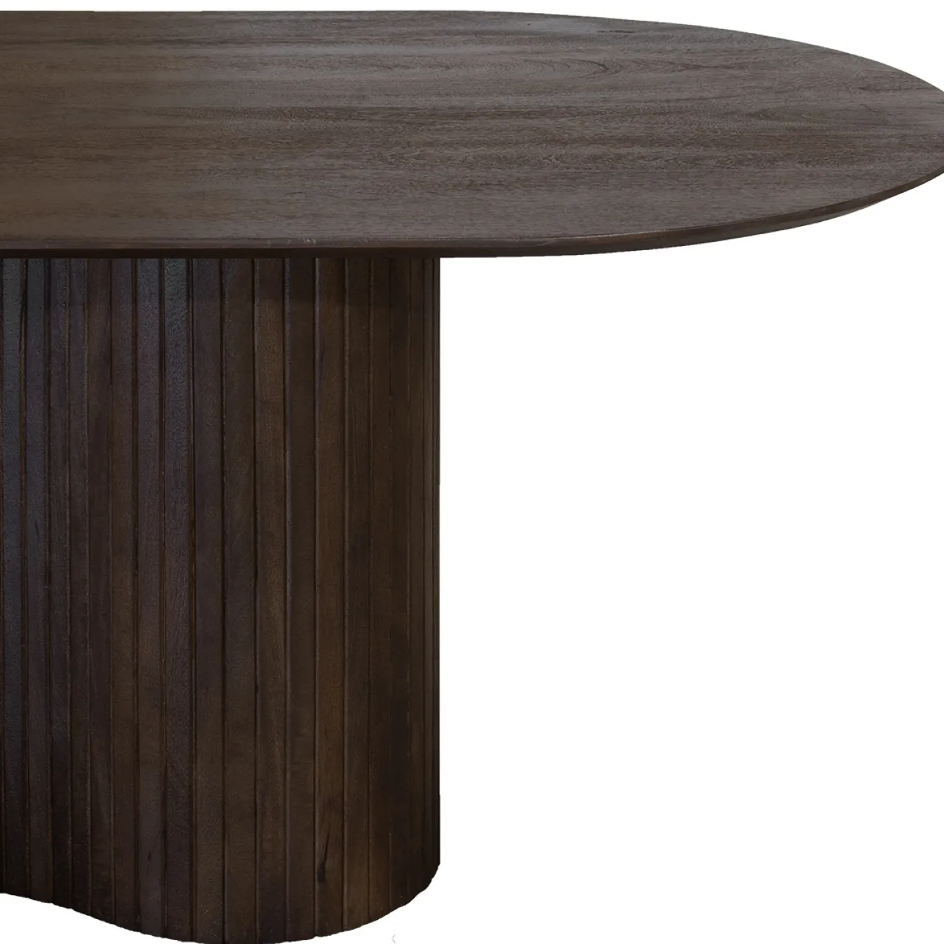 Eettafel Ava Ovaal Walnoot 240cm - Giga Meubel