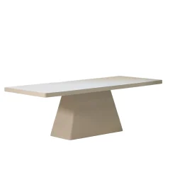 Eettafel Avia Rechthoek Beige 160cm - Giga Meubel