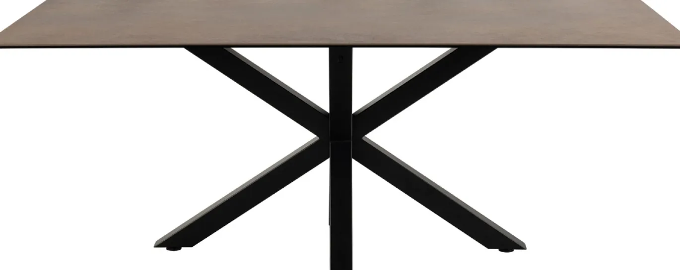 Eettafel Axel Rechthoek Keramiek Bruin 200cm - Giga Living