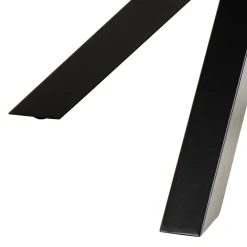 Eettafel Axel Rond Keramiek Zwart Ø120cm - Giga Living