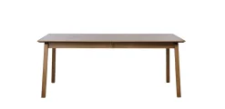 Eettafel Bari Uitschuifbaar Smoked Eiken 95x190-290cm - Giga Living