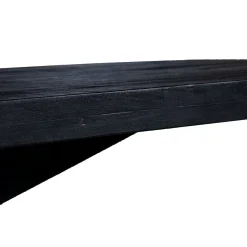Eettafel Barn Ovaal Zwart Mangohout 300cm - Giga Meubel