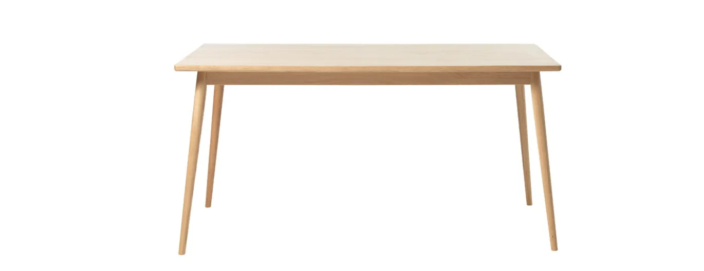 Eettafel Barrali Naturel Eiken 90x150cm - Giga Living