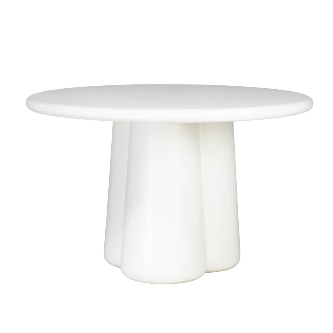 Eettafel Boaz Rond Off-White 120cm - Giga Meubel