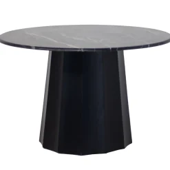 Eettafel Bodhi Rond Marmer Zwart 120cm - Giga Meubel