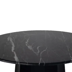 Eettafel Bodhi Rond Marmer Zwart 120cm - Giga Meubel