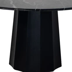 Eettafel Bodhi Rond Marmer Zwart 120cm - Giga Meubel