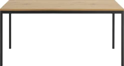 Eettafel Bronx Rechthoek MDF Naturel 160cm - Giga Living