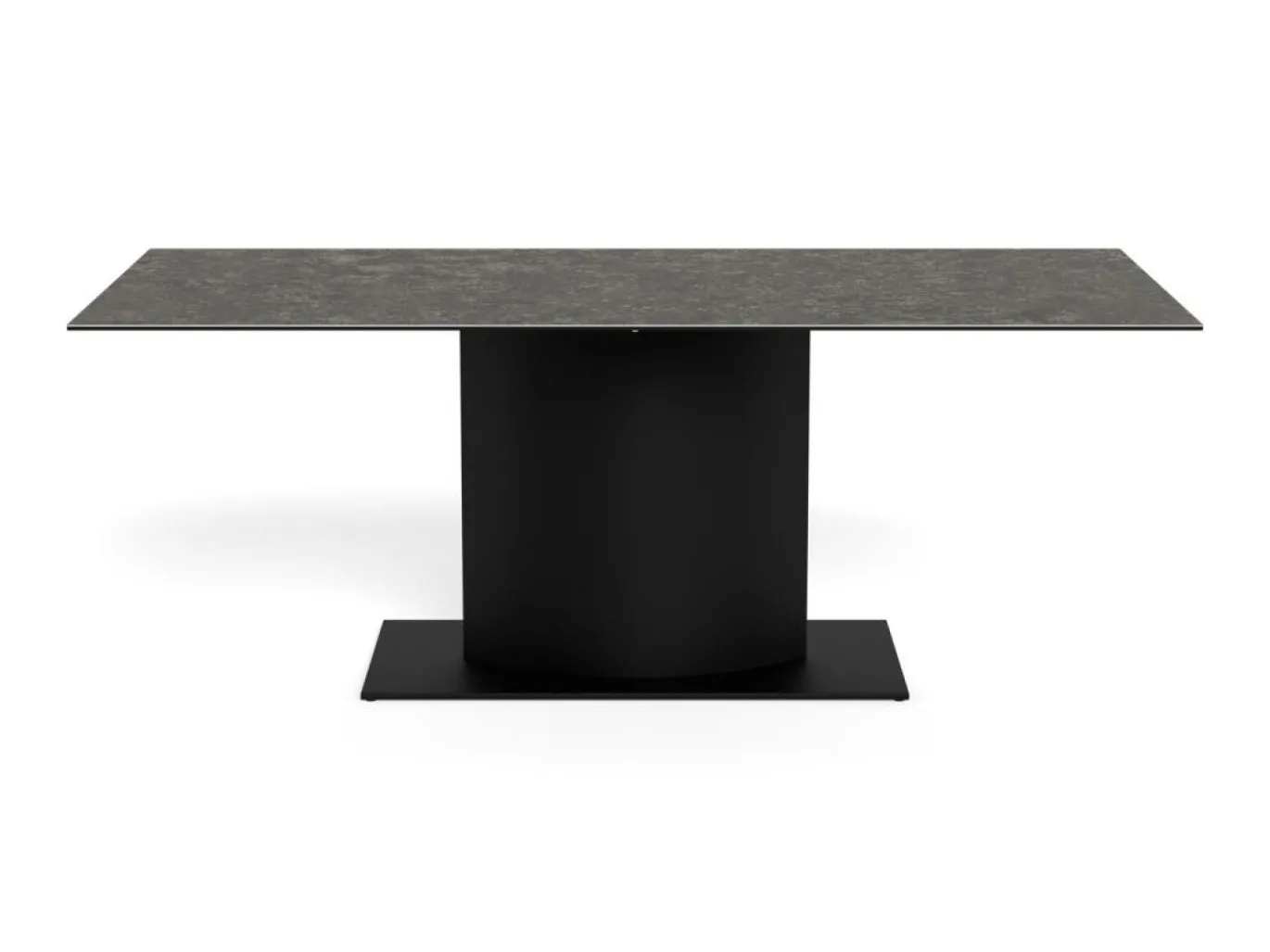 Eettafel Calo Keramiek Zwart 200cm - Giga Living