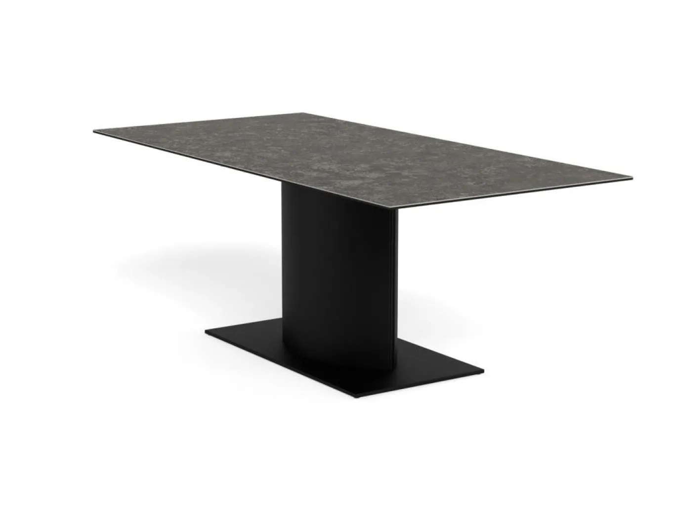 Eettafel Calo Keramiek Zwart 200cm - Giga Living