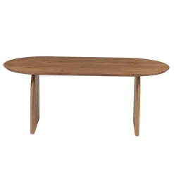 Eettafel Daan Naturel Acaciahout 240cm - Giga Meubel