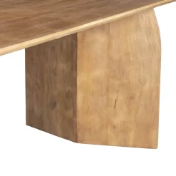 Eettafel Dalarna Naturel Deens Ovaal 240cm - Giga Meubel