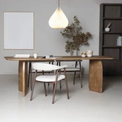 Eettafel Dalarna Naturel Deens Ovaal 240cm - Giga Meubel