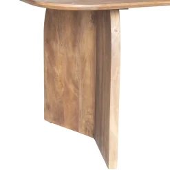 Eettafel Dalarna Walnoot Deens Ovaal 240cm - Giga Meubel