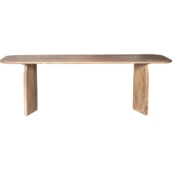 Eettafel Dalarna Walnoot Deens Ovaal 240cm - Giga Meubel