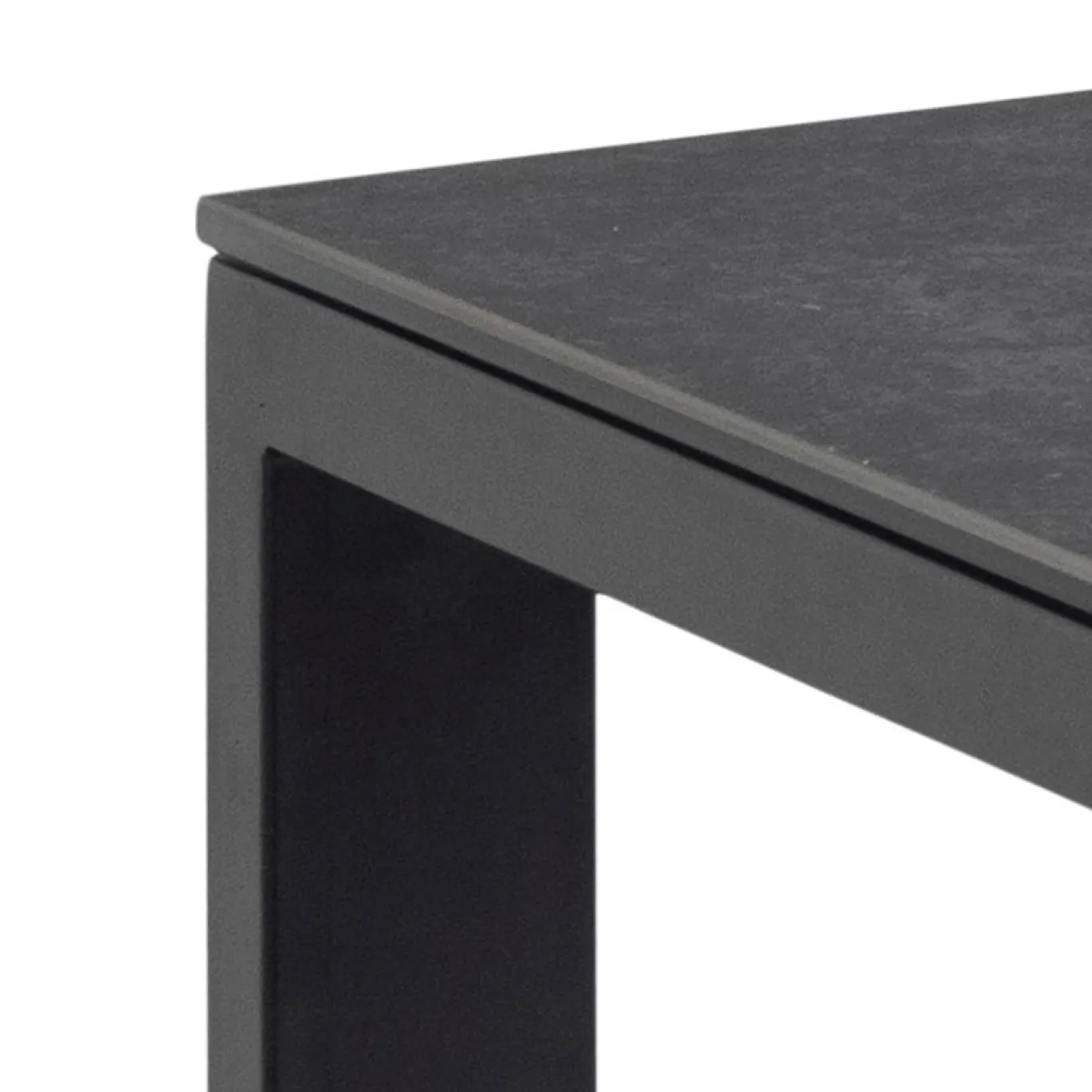 Eettafel Dalvik Keramiek Zwart Fairba 200cm - Giga Living