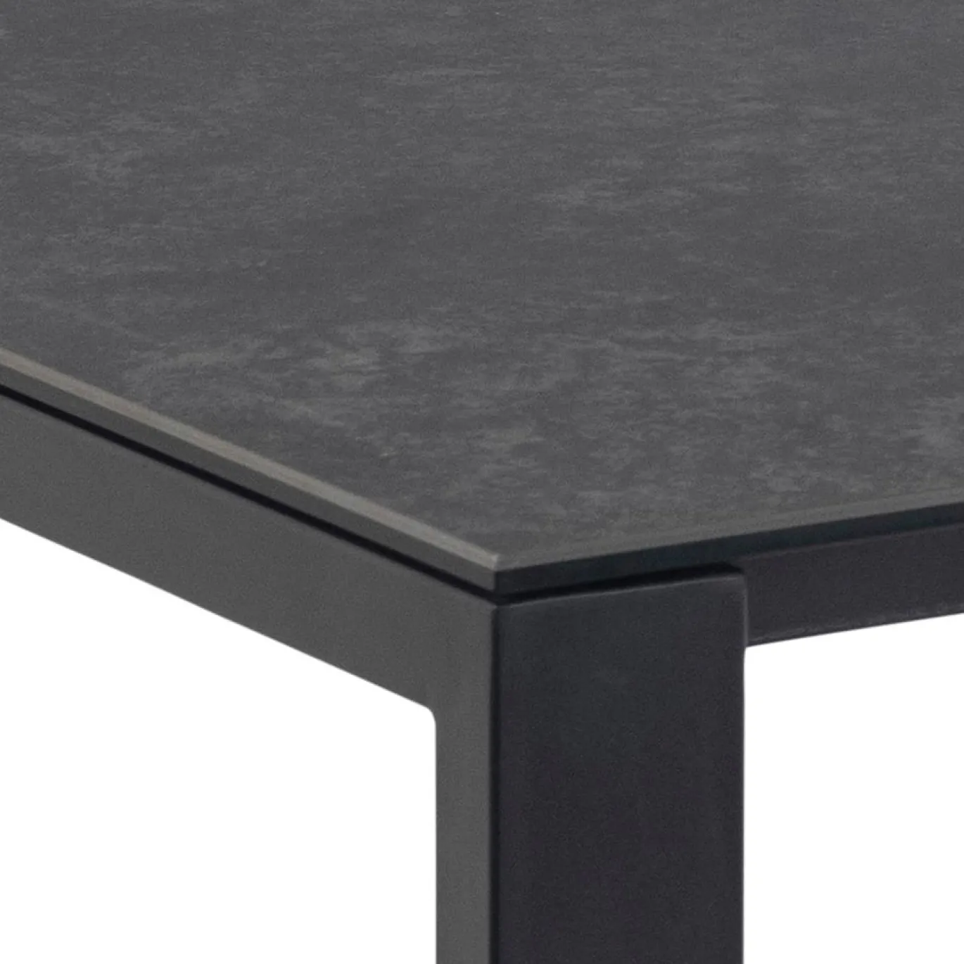 Eettafel Dalvik Keramiek Zwart Fairba 200cm - Giga Living