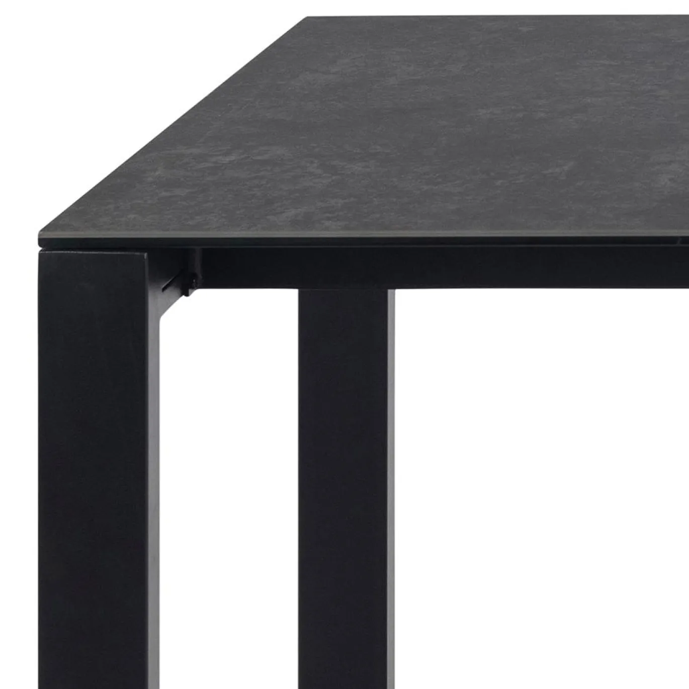Eettafel Dalvik Keramiek Zwart Fairba 200cm - Giga Living