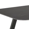 Eettafel Delilah Keramiek Zwart 180cm - Giga Living