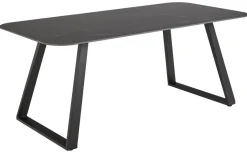 Eettafel Delilah Keramiek Zwart 180cm - Giga Living