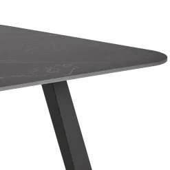 Eettafel Delilah Keramiek Zwart 180cm - Giga Living