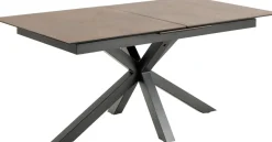 Eettafel Durgan Bruin Uitschuifbaar 168/210x90cm - Giga Living