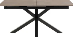 Eettafel Durgan Bruin Uitschuifbaar 168/210x90cm - Giga Living
