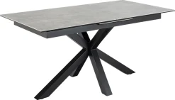 Eettafel Durgan Keramiek Grijs Uitschuifbaar 170/210cm - Giga Living