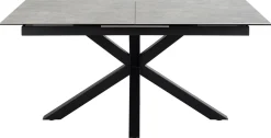 Eettafel Durgan Keramiek Grijs Uitschuifbaar 170/210cm - Giga Living