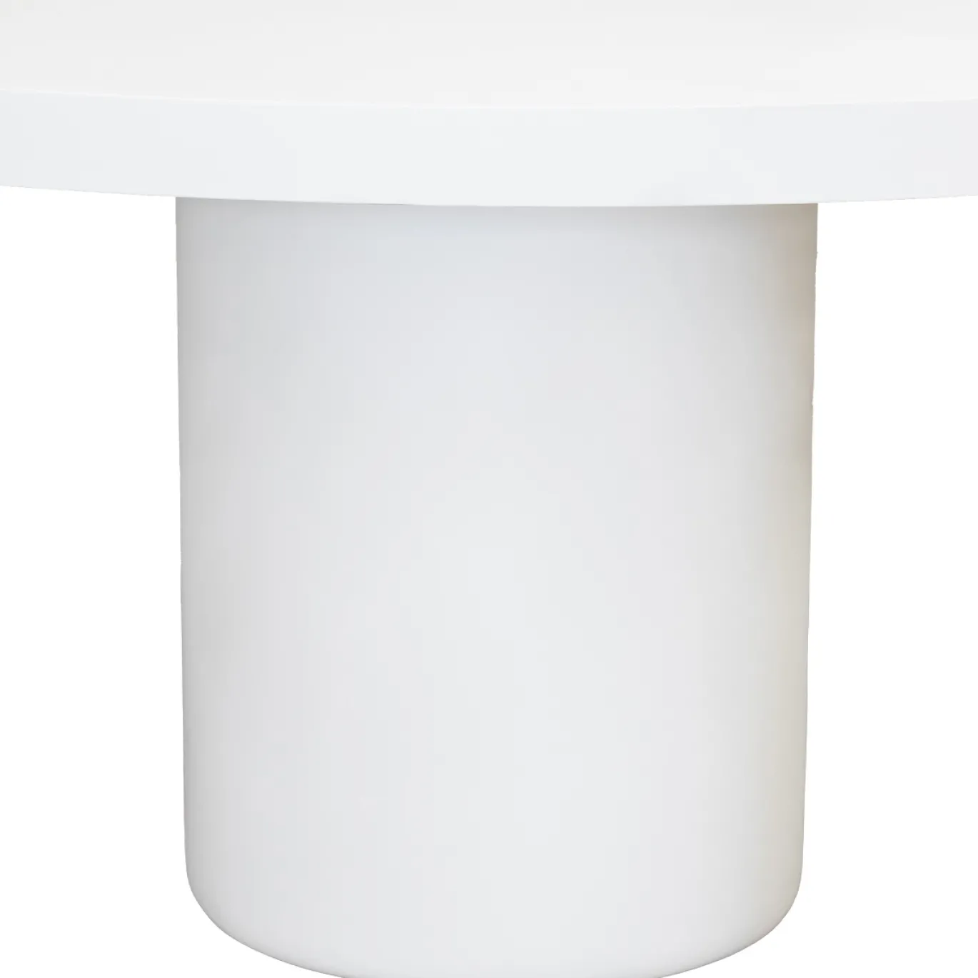 Eettafel Eden Rond Wit 120cm - Giga Meubel