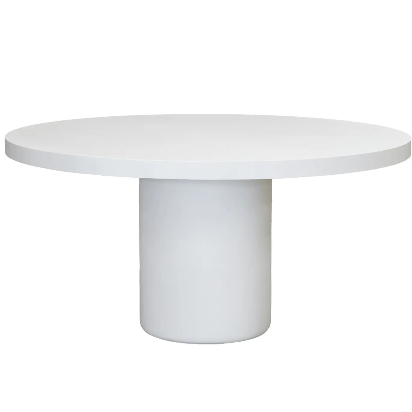 Eettafel Eden Rond Wit 120cm - Giga Meubel