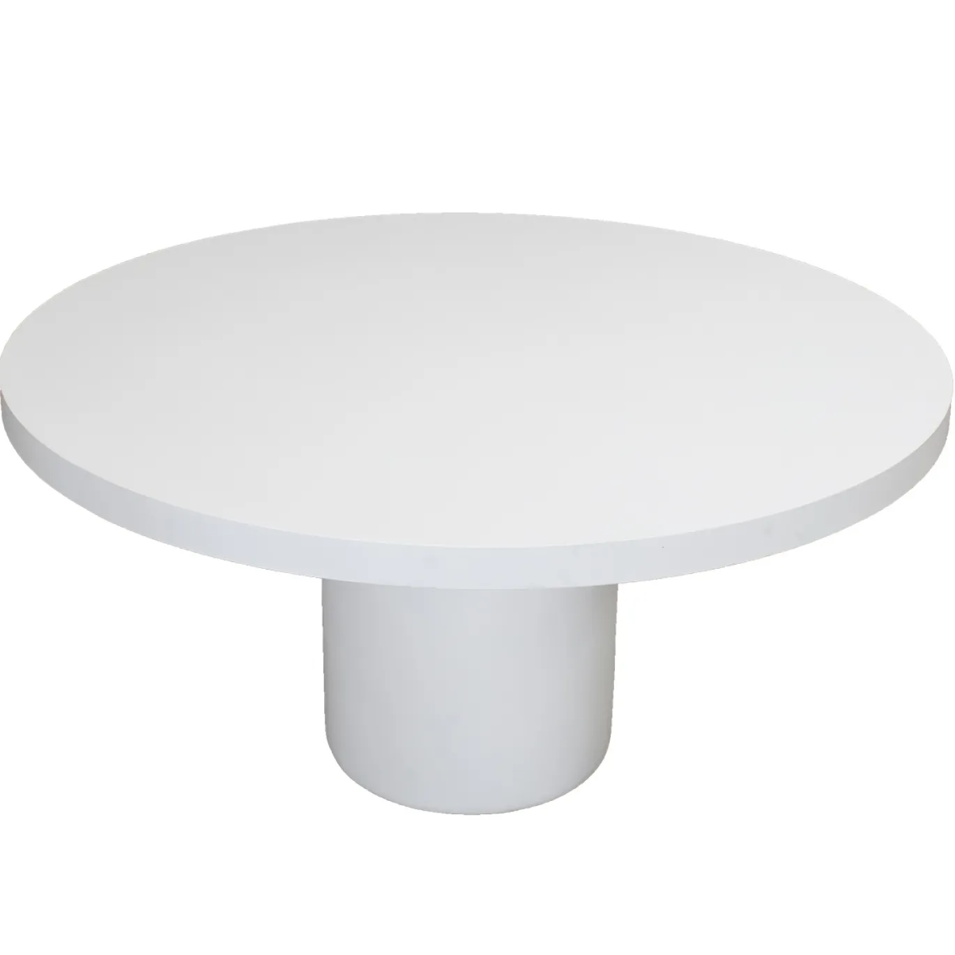 Eettafel Eden Rond Wit 120cm - Giga Meubel