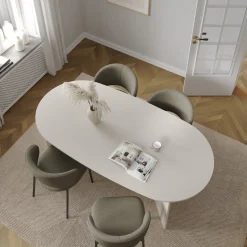 Eettafel Family 100x200cm Cashmere - Giga Living