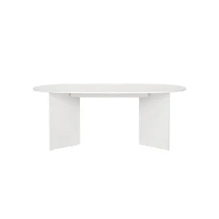 Eettafel Family 100x200cm Wit - Giga Living