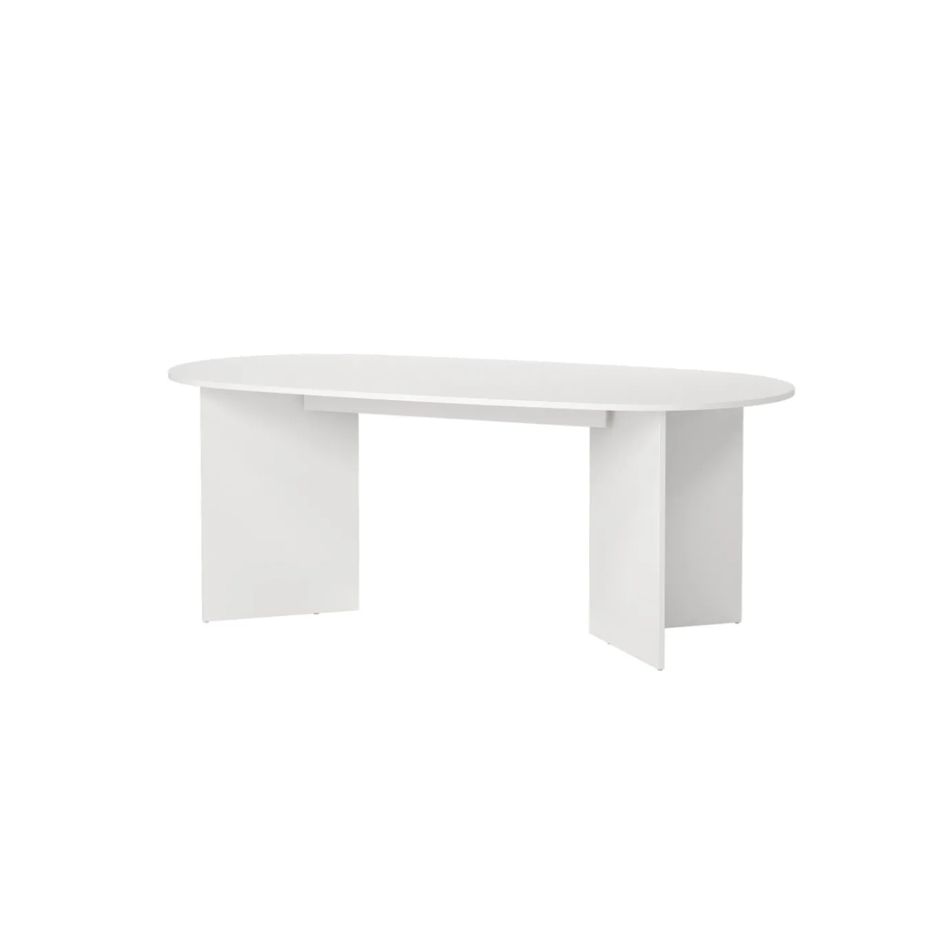 Eettafel Family 100x200cm Wit - Giga Living