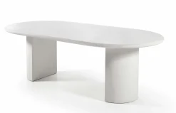 Eettafel Flow Off White 230cm - Giga Living