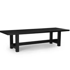 Eettafel Frans Zwart 300cm - Giga Meubel