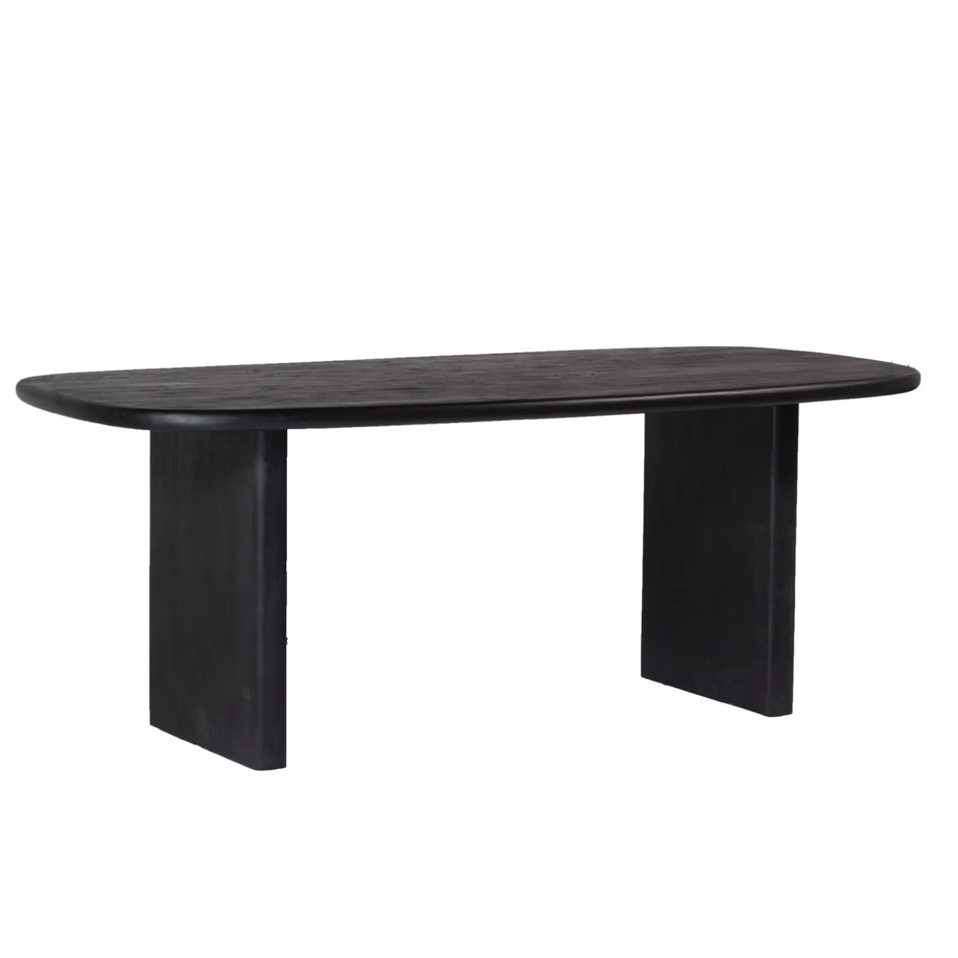 Eettafel Gin Zwart Deens Ovaal 240cm - Giga Meubel