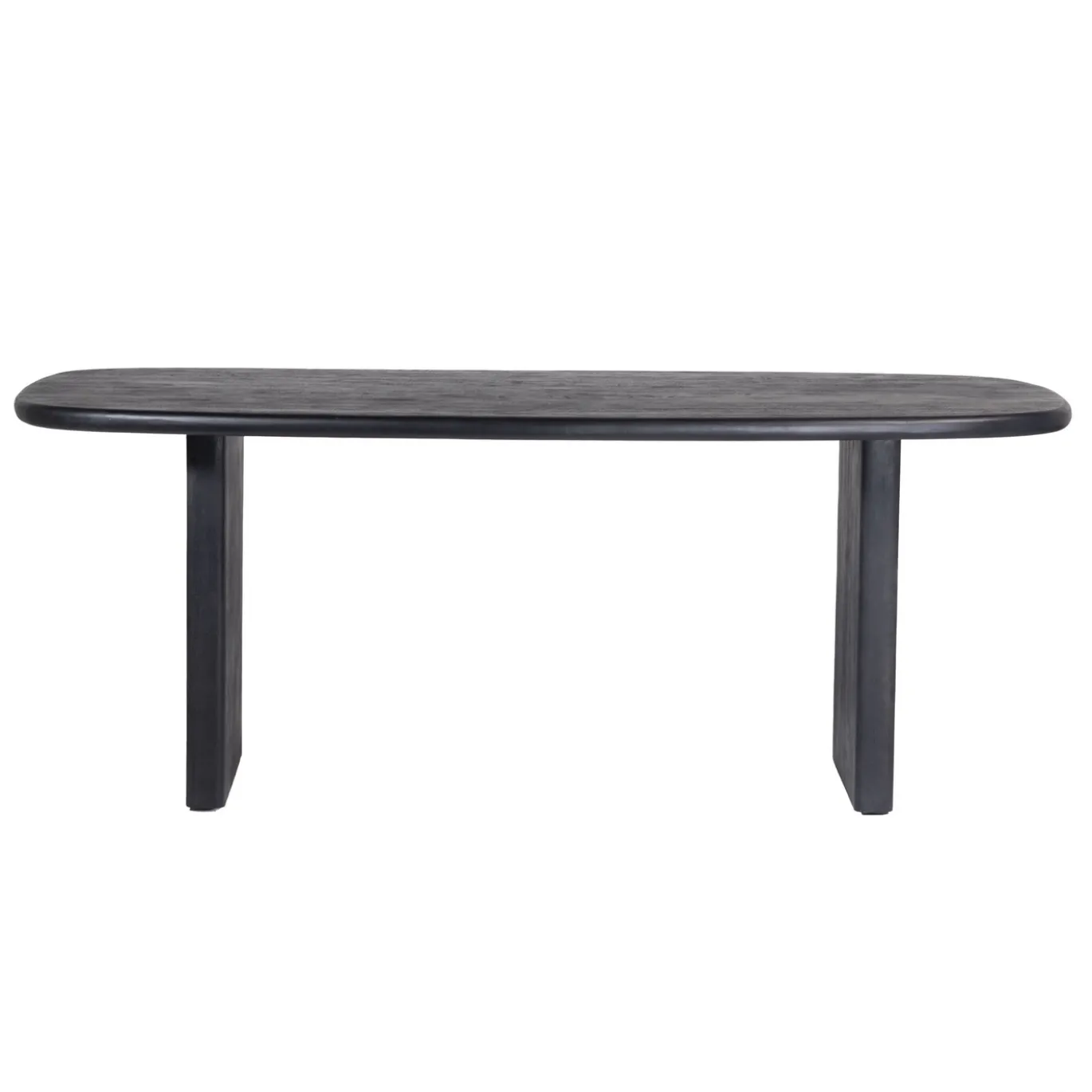 Eettafel Gin Zwart Deens Ovaal 240cm - Giga Meubel