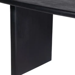 Eettafel Gin Zwart Deens Ovaal 240cm - Giga Meubel