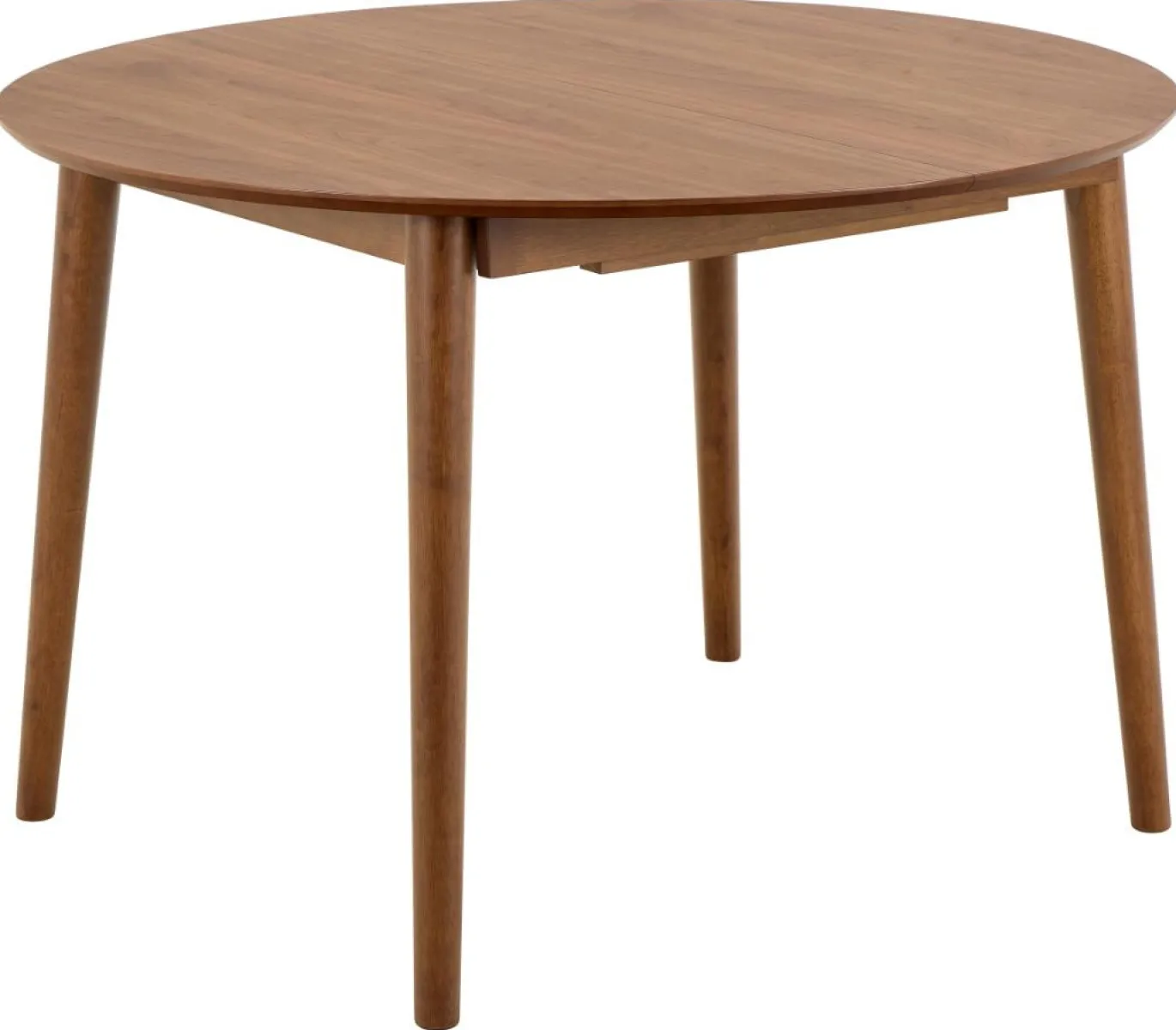 Eettafel Gradje Rond Walnoot Uitschuifbaar - Giga Living