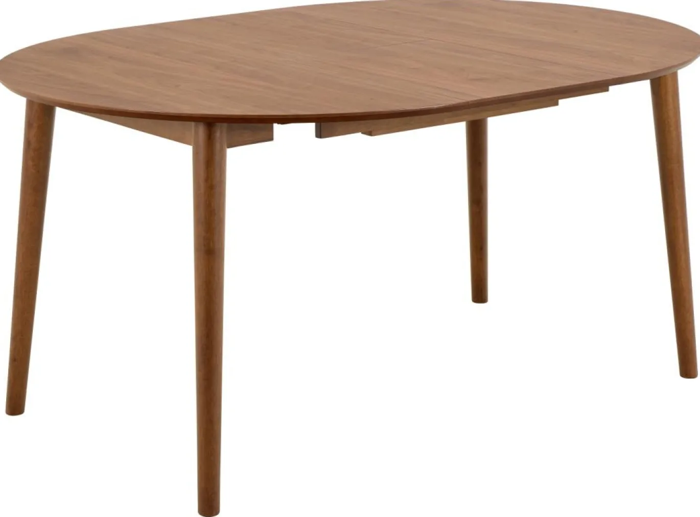 Eettafel Gradje Rond Walnoot Uitschuifbaar - Giga Living