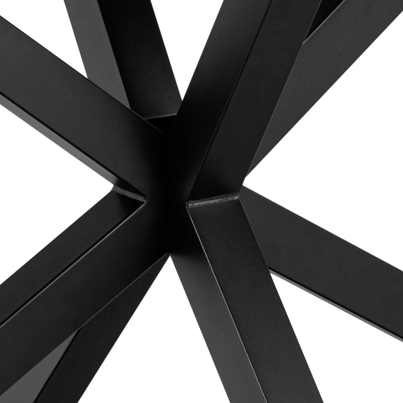 Eettafel Harrie Keramiek Zwart Fairba 135cm - Giga Living