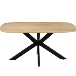 Eettafel Jaimy Naturel Deens Ovaal 160cm - Giga Meubel